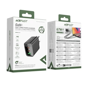 شارژر دیواری ایس فست مدل A108 توان 67 وات